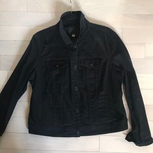 American Eagle Black Denim Jacket